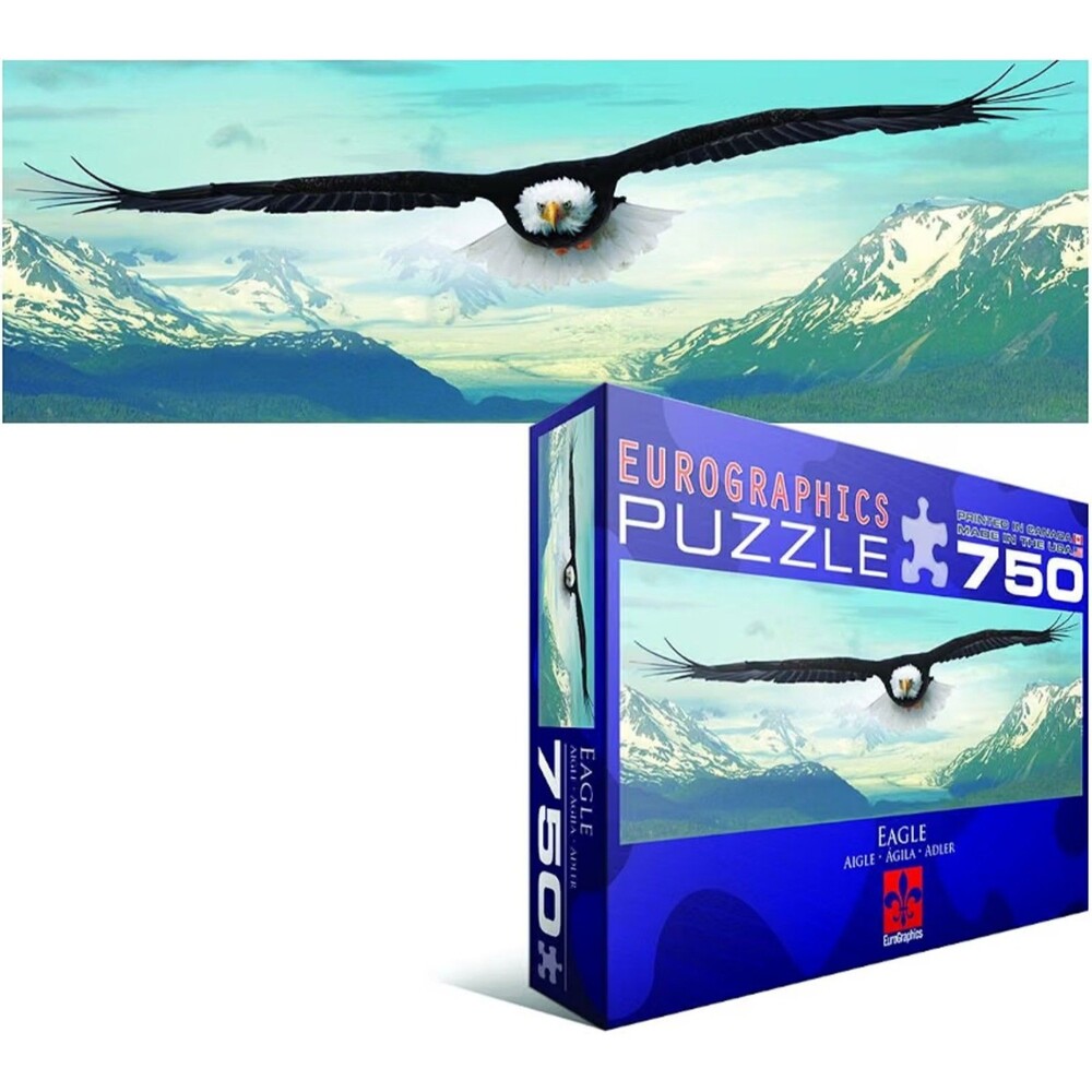 Eurographics Eagle Over the Mountain Puzzle 750pcs NEW